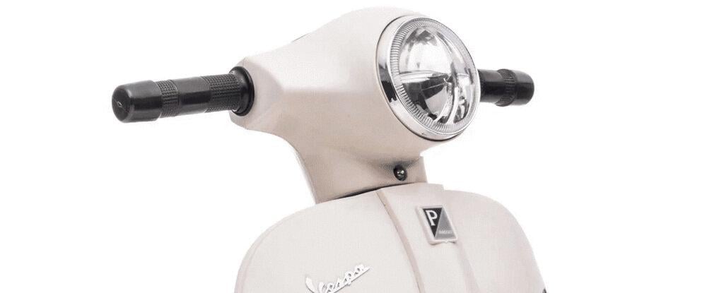 Скутер детский электрический Sun Baby Scooter Vespa Белый - фото 3