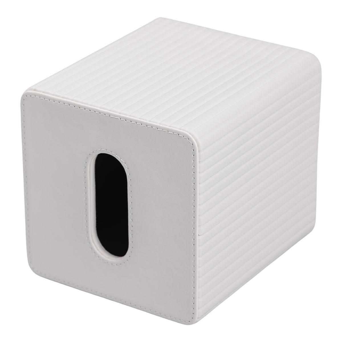 Серветниця з екошкіри квадратна HP-3-201BE 13х13х14,5 см Бежевий (A-033500) - фото 4 Серветниця з екошкіри квадратна HP-3-201BE 13х13х14,5 см Бежевий (A-033500) - фото 4