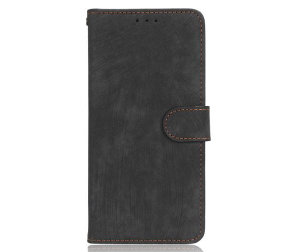 Чехол книжка Velvet Leather Case для Tecno Spark 10 / 10C Черный