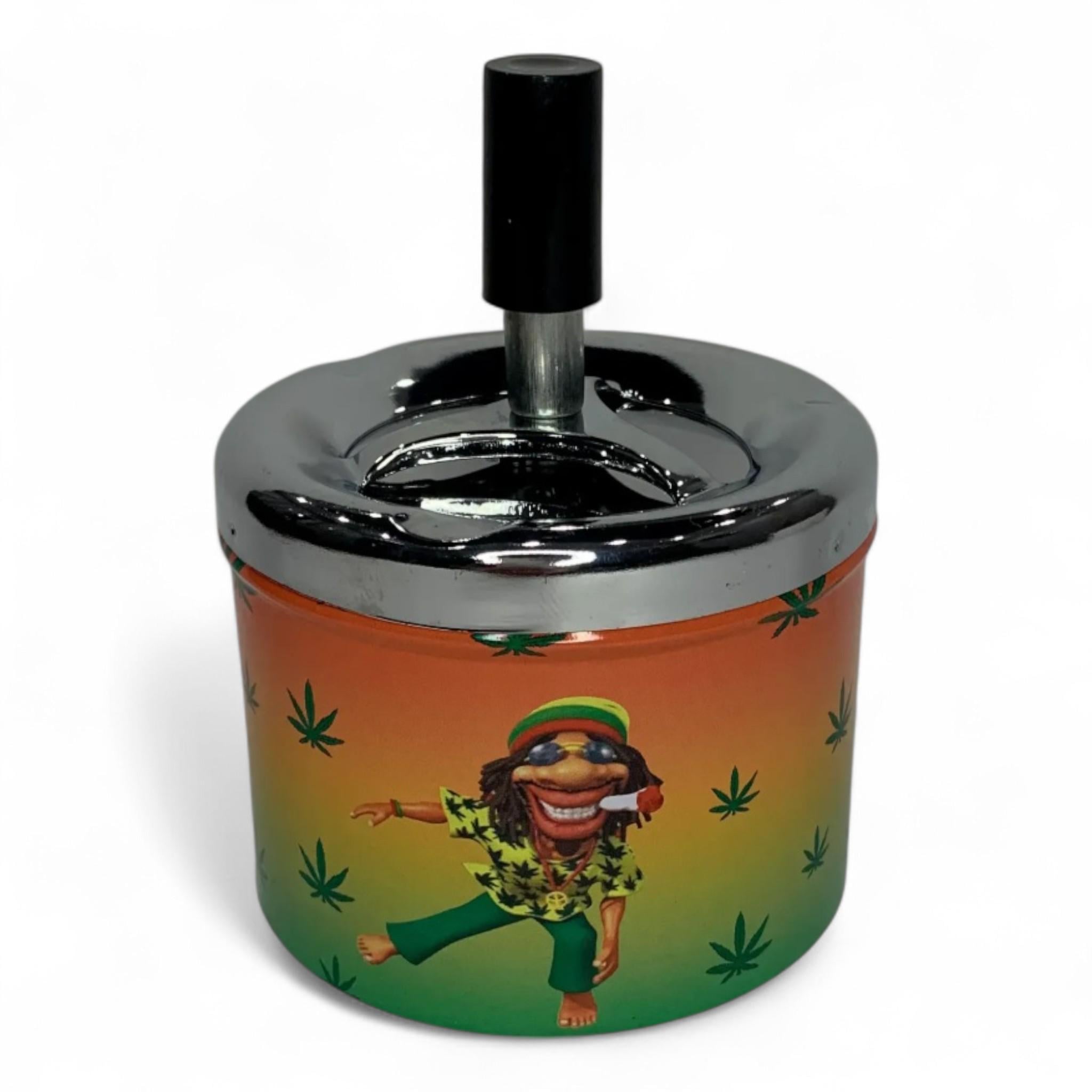 Пепельница металлическая бездымная Растамана ZH-5A d 9 см (A_ZH-5A)