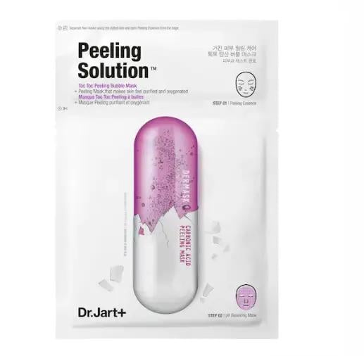 Маска-пилинг тканевая 2-х ступенчатая Dr. Jart+ Dermask Ultra Jet Peeling Solution 28 мл (10579699)