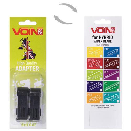 Адаптер до склоочисника HIBRID PUSH BUTTON 18 мм - фото 4 Адаптер до склоочисника HIBRID PUSH BUTTON 18 мм - фото 4