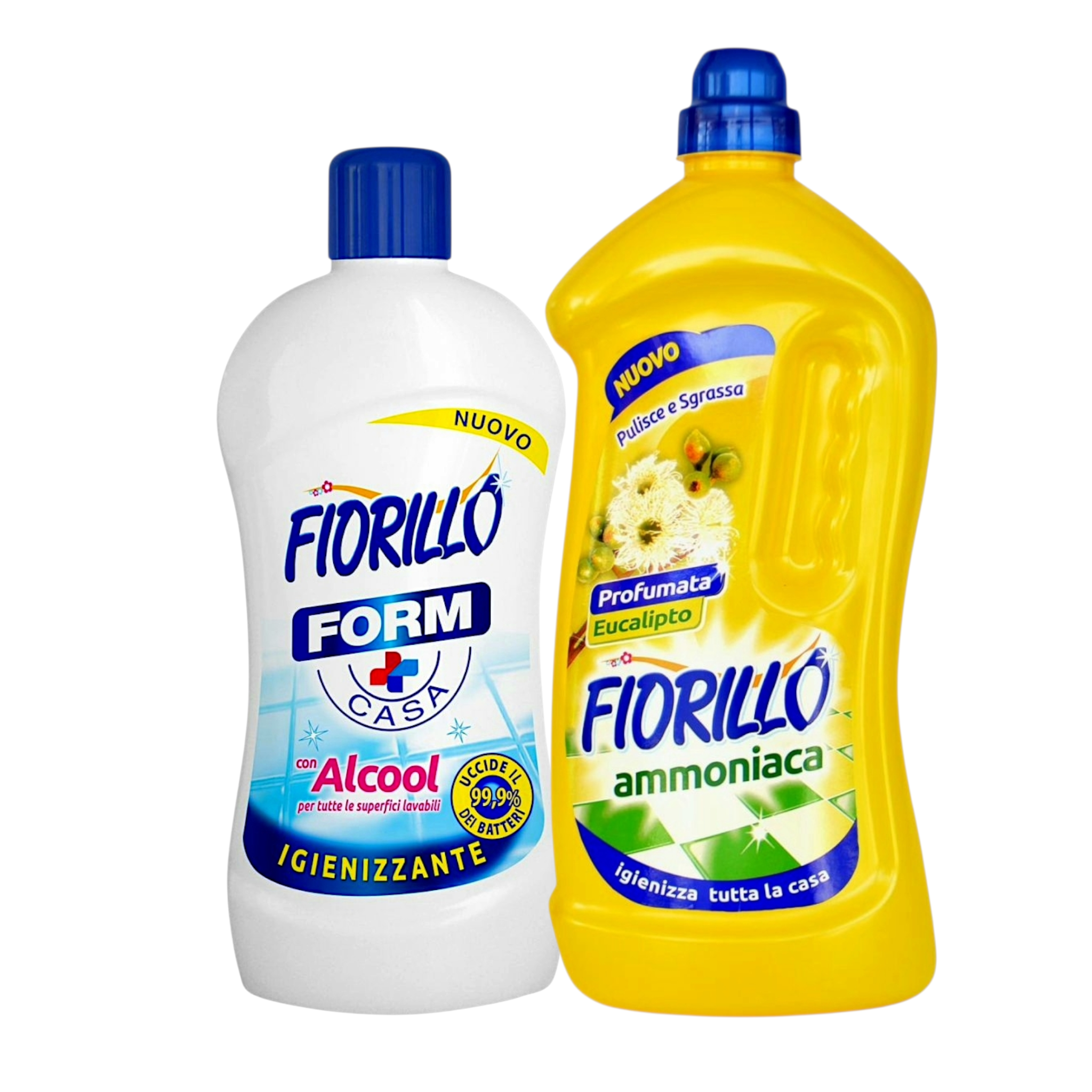 Набор универсальных чистящих средств Fiorillo Ammoniaca Eucalipto 1,85 л/FORM Igienizzante Alcool 1 л (003767-2) Набор универсальных чистящих средств Fiorillo Ammoniaca Eucalipto 1,85 л/FORM Igienizzante Alcool 1 л (003767-2)