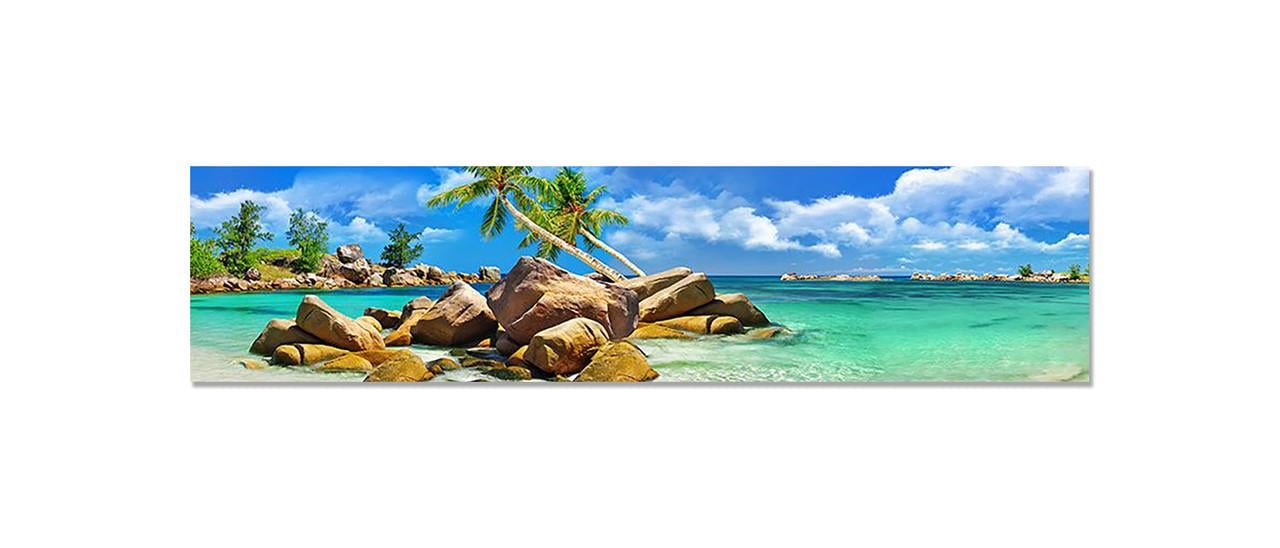 Наклейка виниловая на кухню Zatarga Тропический пляж 600х2500 мм (1283915502) Наклейка виниловая на кухню Zatarga Тропический пляж 600х2500 мм (1283915502)