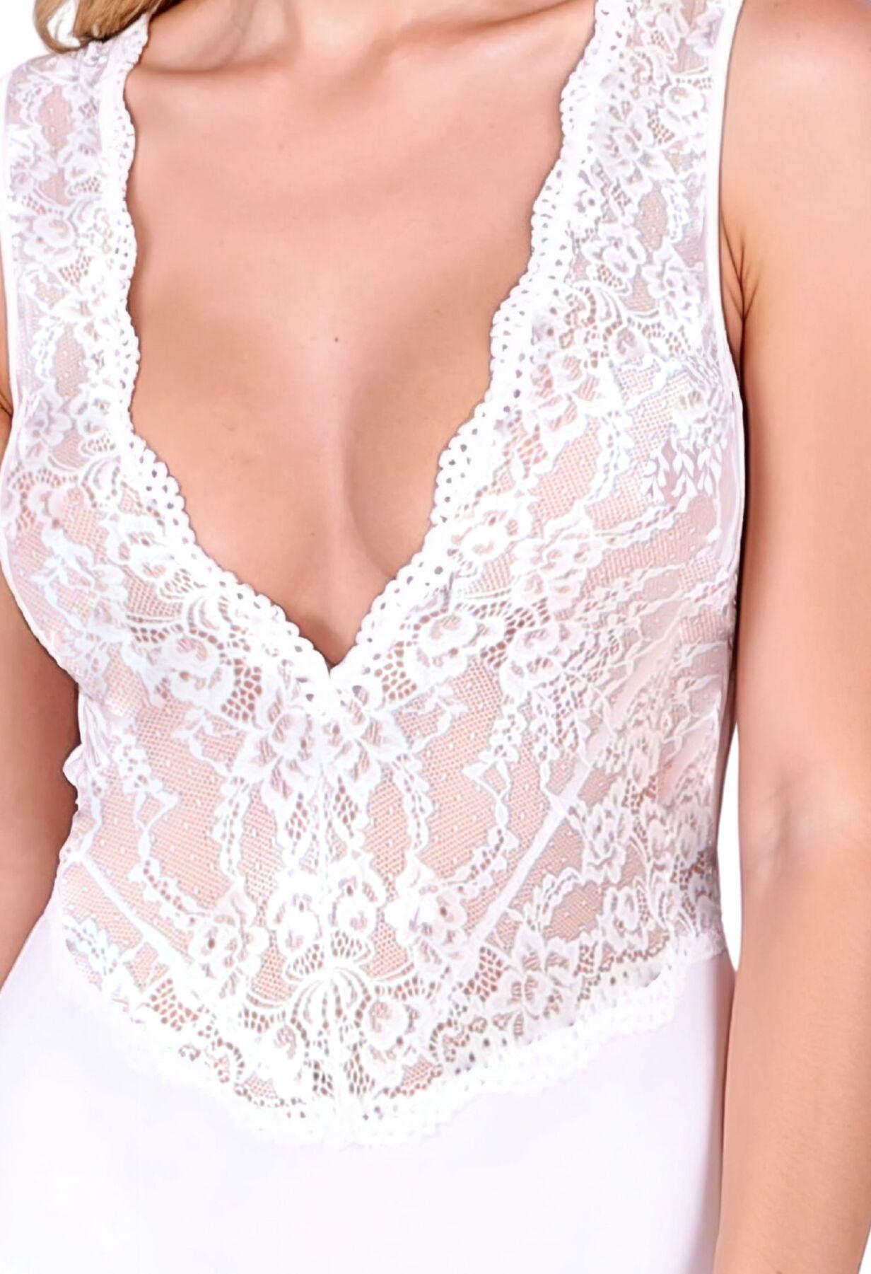 Боди Passion EVALIE BODY M White - фото 4
