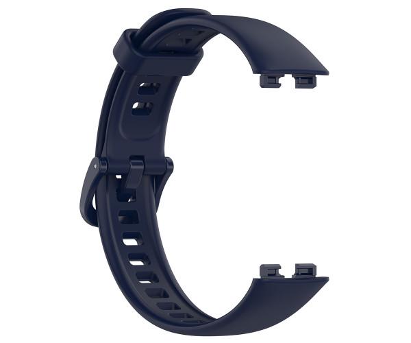 Ремешок Silicone для смарт-часов Huawei Band 9 Синий