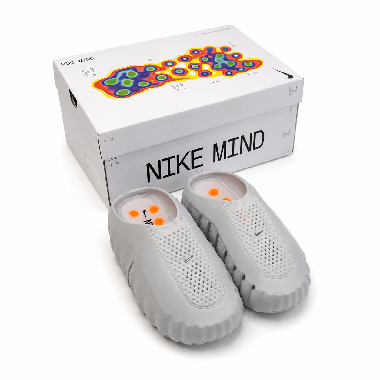 Сабо Mind 001 M7/W8 с массажной стелькой и рельефной подошвой р. 39 25 см Серый