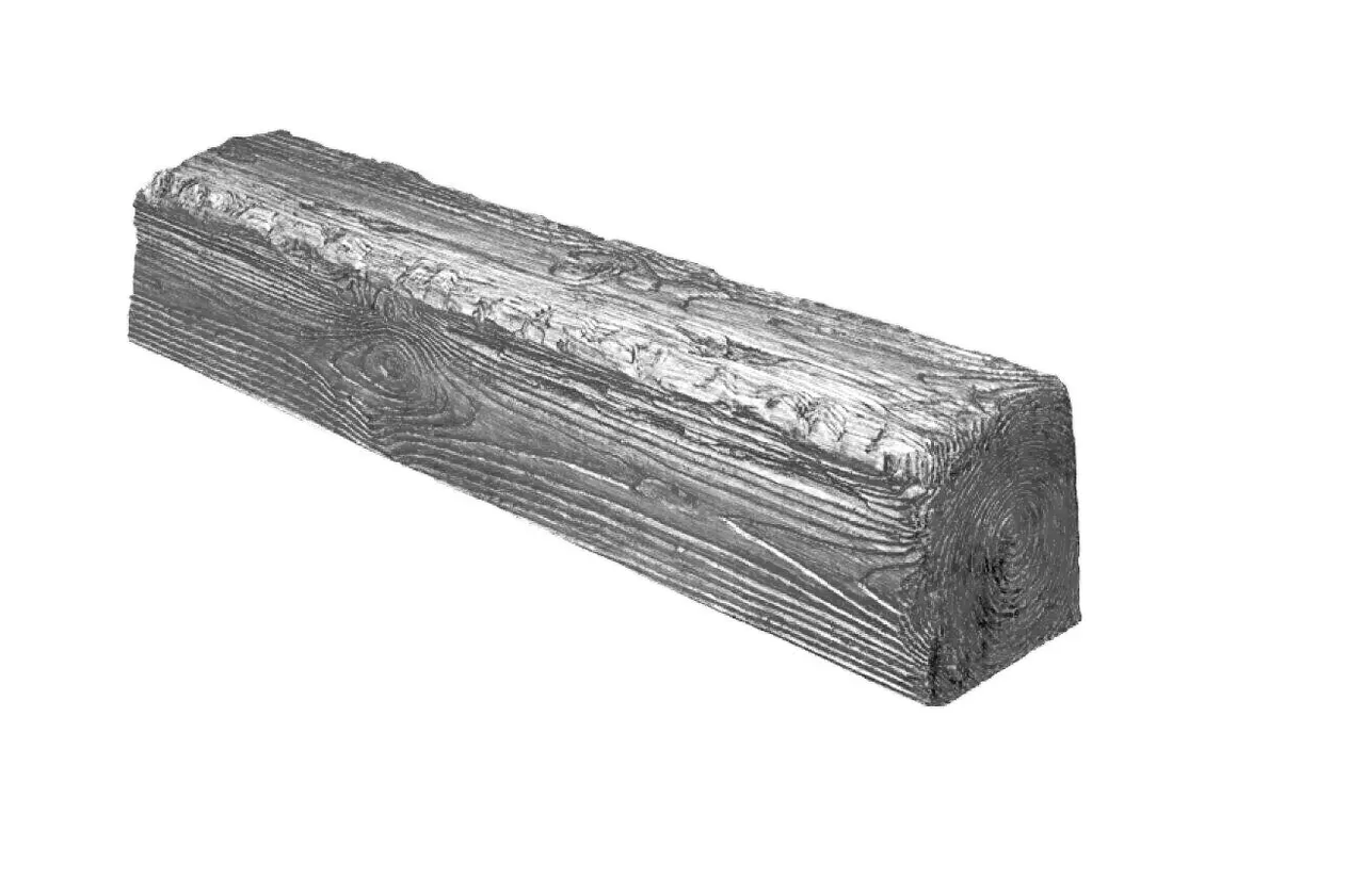Балка полиуретановая DECOWOOD Рустик EQ 007 classic 6х9 см 3 м Серый (2348864856)