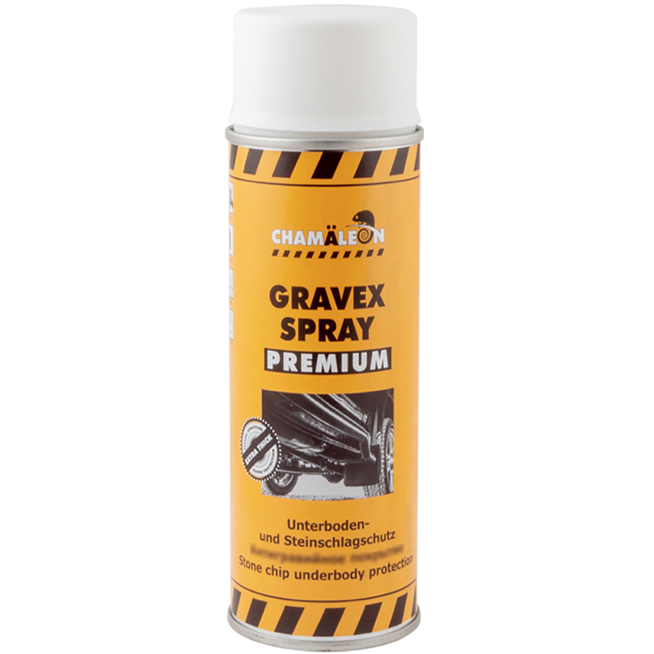 Антигравийное покрытие Сhamaleon Gravex PREMIUM Spray 500 мл Белый