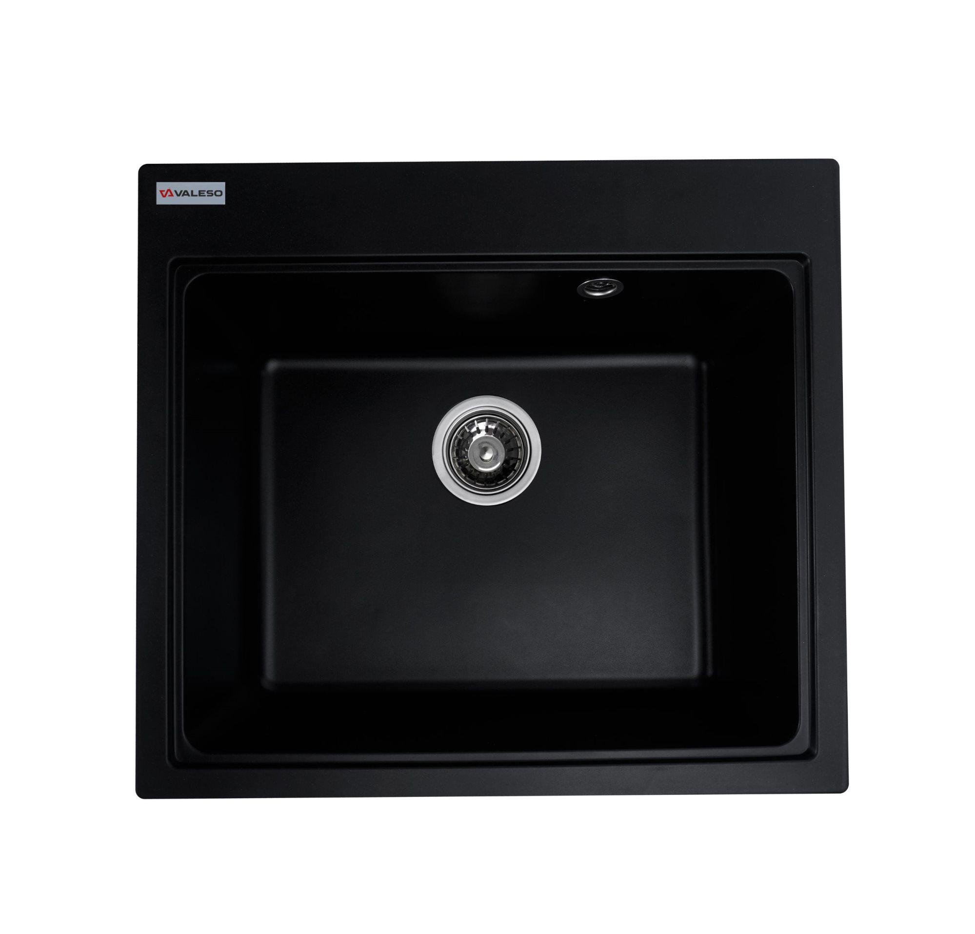 Мийка VESTA 5852 Чорний/змішувач BG76/сифон 1041 (000051859) - фото 2