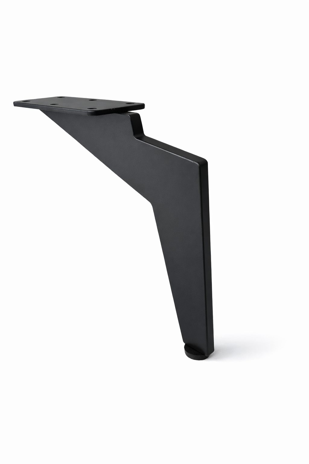 Меблева ніжка нерегульована Sigma 170 мм Чорний матовий (MO0136)