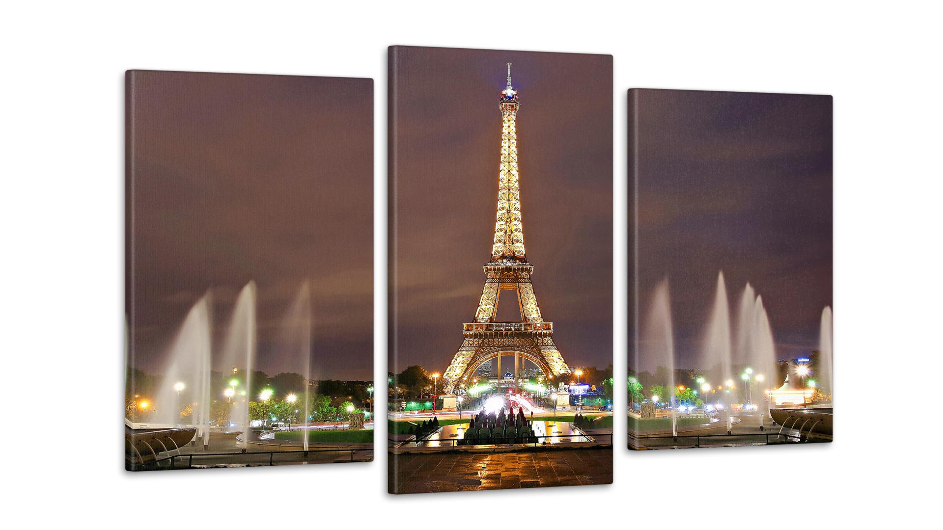 Модульная картина Париж 53x100 см (Art-173_3)