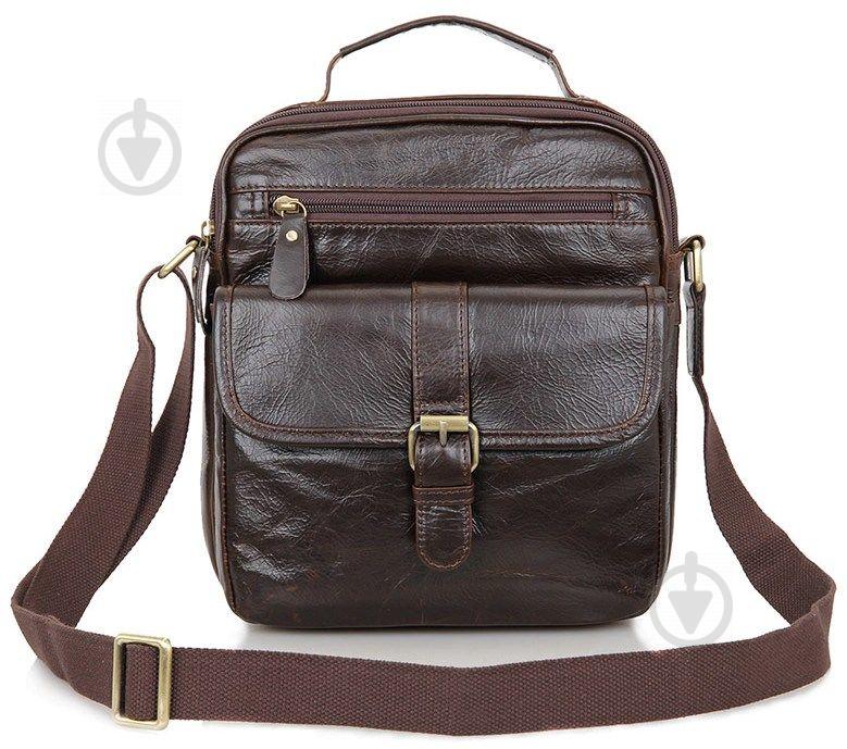 Сумка мужская Vintage 14104 Коричневая, Коричневый