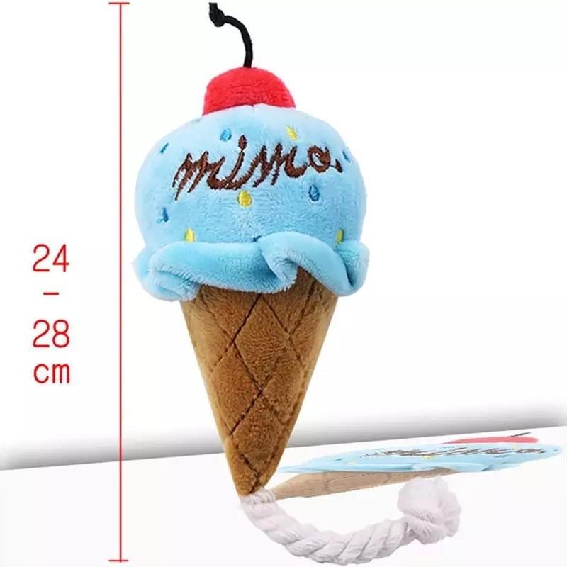 Іграшка жувальна для собак Ice cream 24 см (691) - фото 7