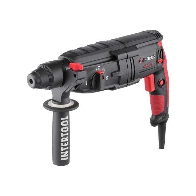 Перфоратор Intertool WT-0170 1000 Вт 3 режима 0-1300 об/мин 0-5100 уд/мин