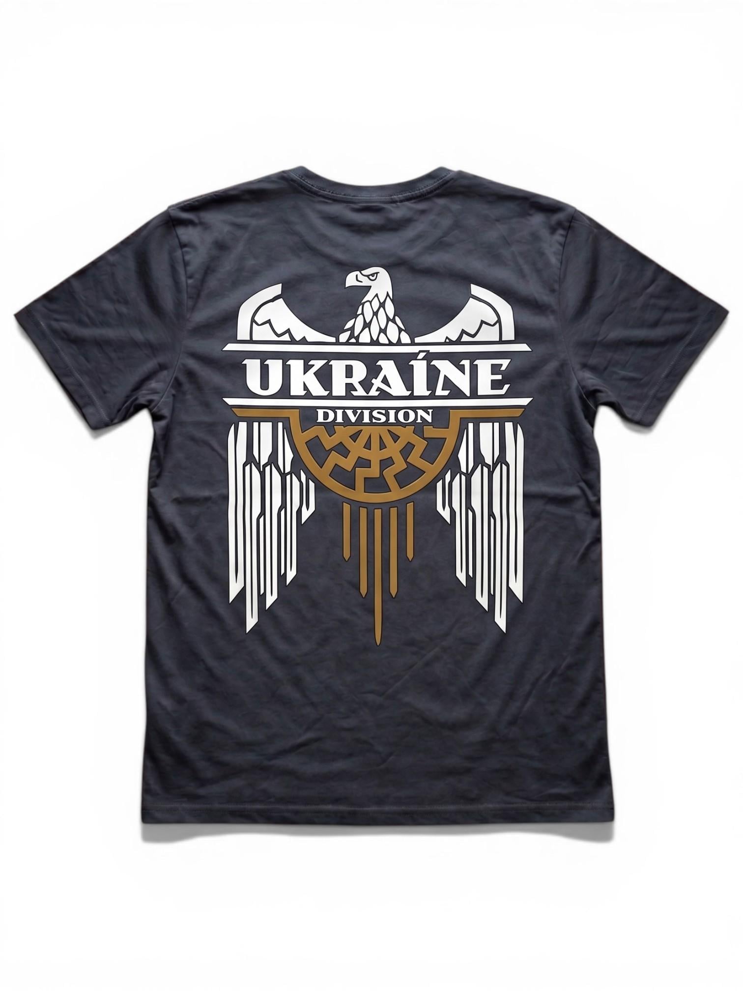 Футболка "UKRAINE Division" XL Черный (34052504)