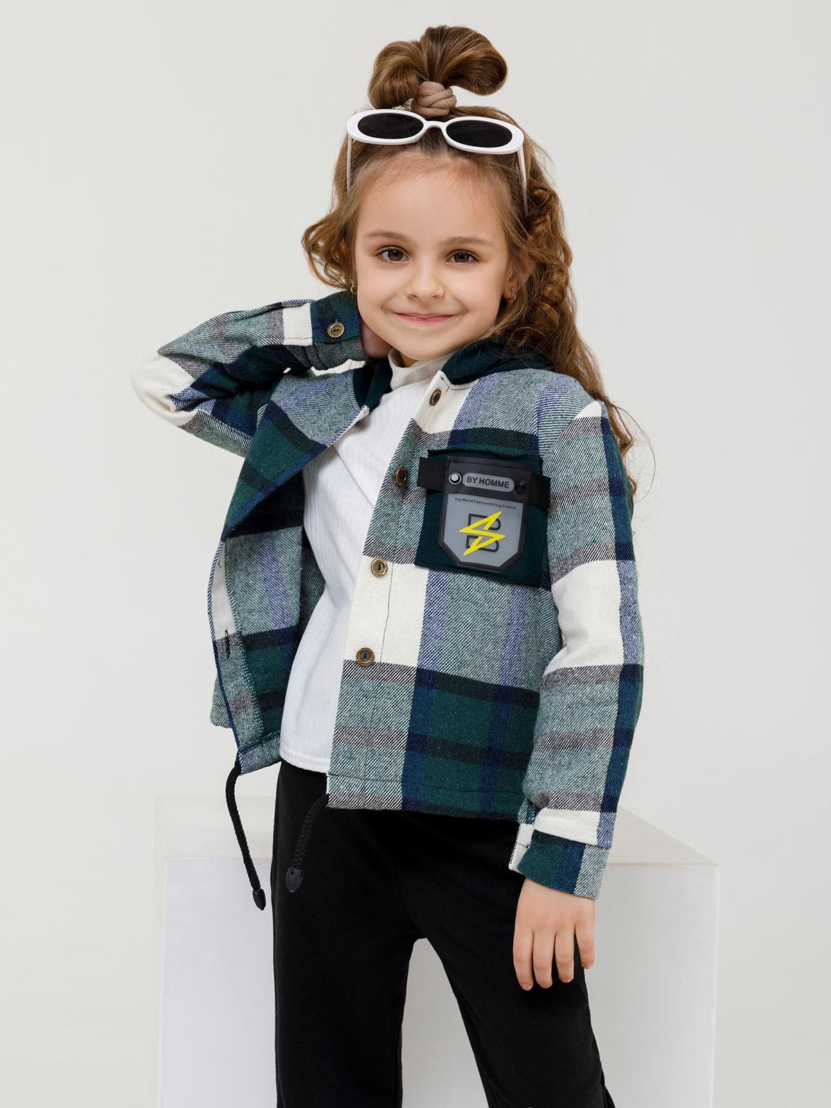 Детские рубашки ISSA Plus 146 зеленый CD-427