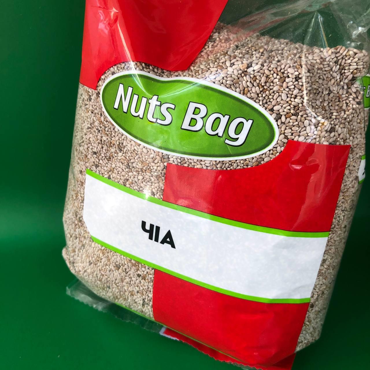 Чіа насіння Nuts Bag світле натуральне 500 г (Chia-w-NB-500) - фото 10