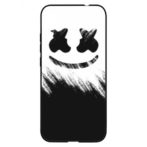 Чехол для Xiaomi Redmi Note 7 Marshmello and scratches