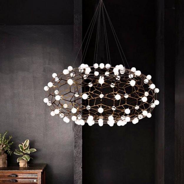Люстра Weaving LED 80x45 (9316008)