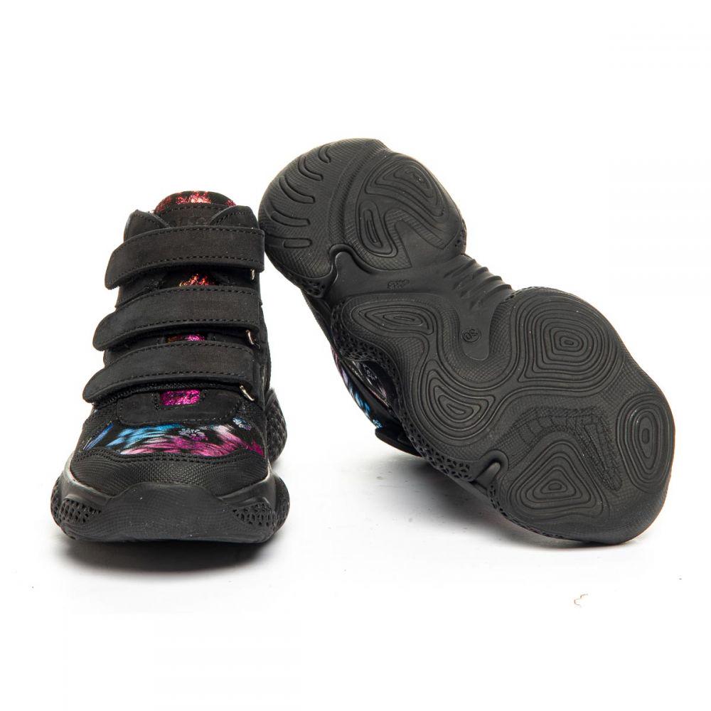 Ботинки для девочек The Leo 1350 р. 27 17,5 см Черный - фото 5 Ботинки для девочек The Leo 1350 р. 27 17,5 см Черный - фото 5