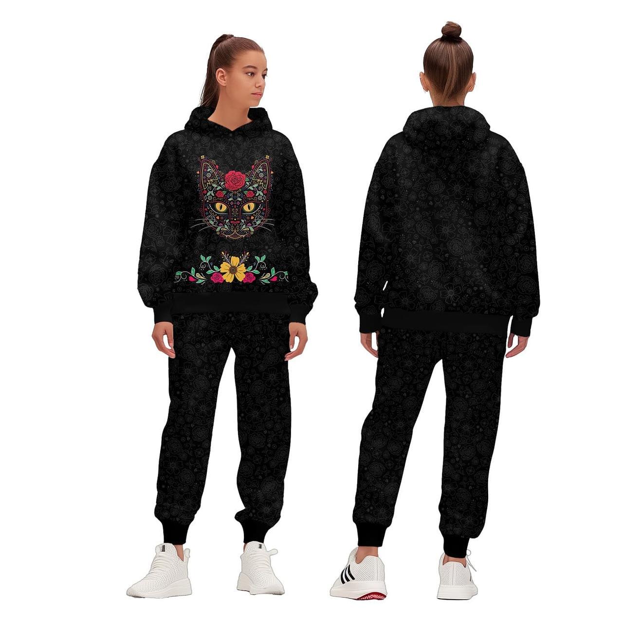 Спортивний костюм жіночий Астрал L Чорний (200144) - фото 2