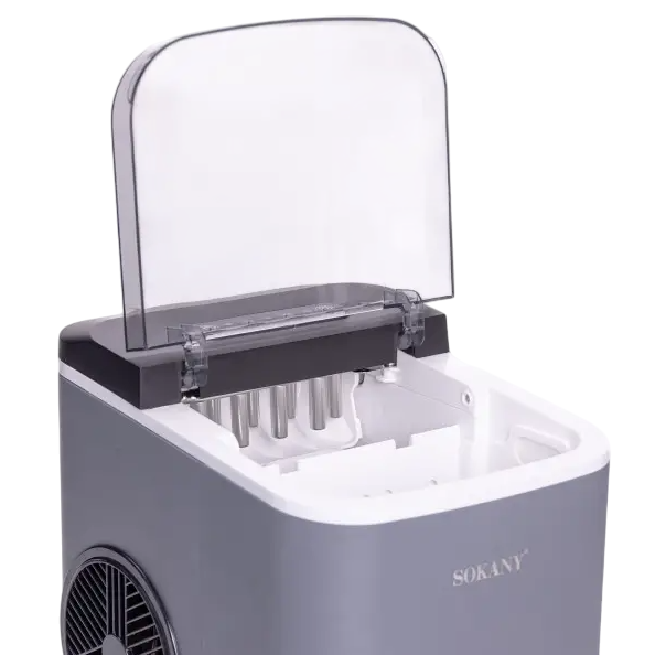 Льдогенератор Sokany SK-03038 112 Вт Серый (SK-03038) - фото 6 Льдогенератор Sokany SK-03038 112 Вт Серый (SK-03038) - фото 6