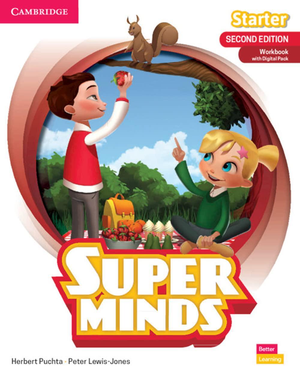 Рабочая тетрадь Super Minds Second Edition Starter Workbook