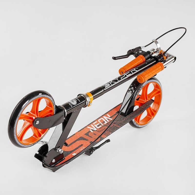 Самокат двоколісний Skyper Neon N-06633 колеса PU d 200 мм - фото 4 Самокат двоколісний Skyper Neon N-06633 колеса PU d 200 мм - фото 4