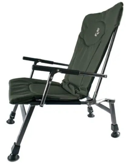 Крісло рибальське Elektrostatyk F8R з підлокітниками та фіксованою спинкою (F8R)