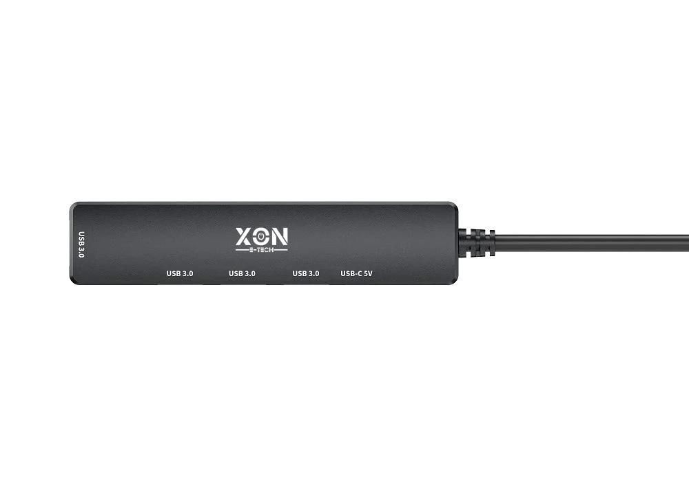 USB-хаб XON SmartHub 5в1 Черный (UHCHP052332B 5108)