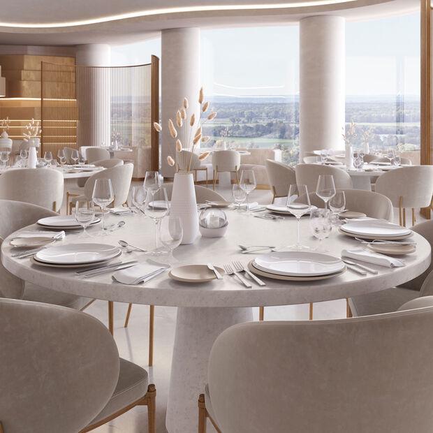 Тарілка Villeroy & Boch NewMoon Beige 25 см (1042912701) - фото 5 Тарілка Villeroy & Boch NewMoon Beige 25 см (1042912701) - фото 5