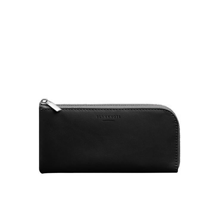 Портмоне-купюрник шкіряне на блискавці BlankNote 14 Чорний (A-028723) Портмоне-купюрник шкіряне на блискавці BlankNote 14 Чорний (A-028723)