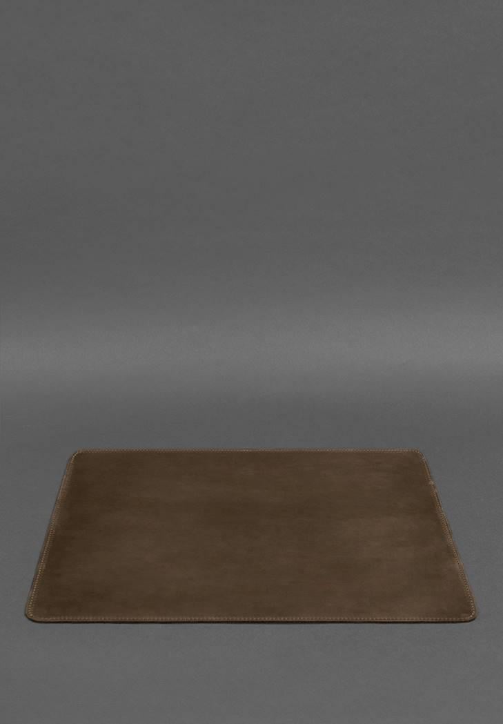 Набор для рабочего стола из натуральной кожи 1.0 Crazy Horse Темно-коричневый (A-027510) - фото 3