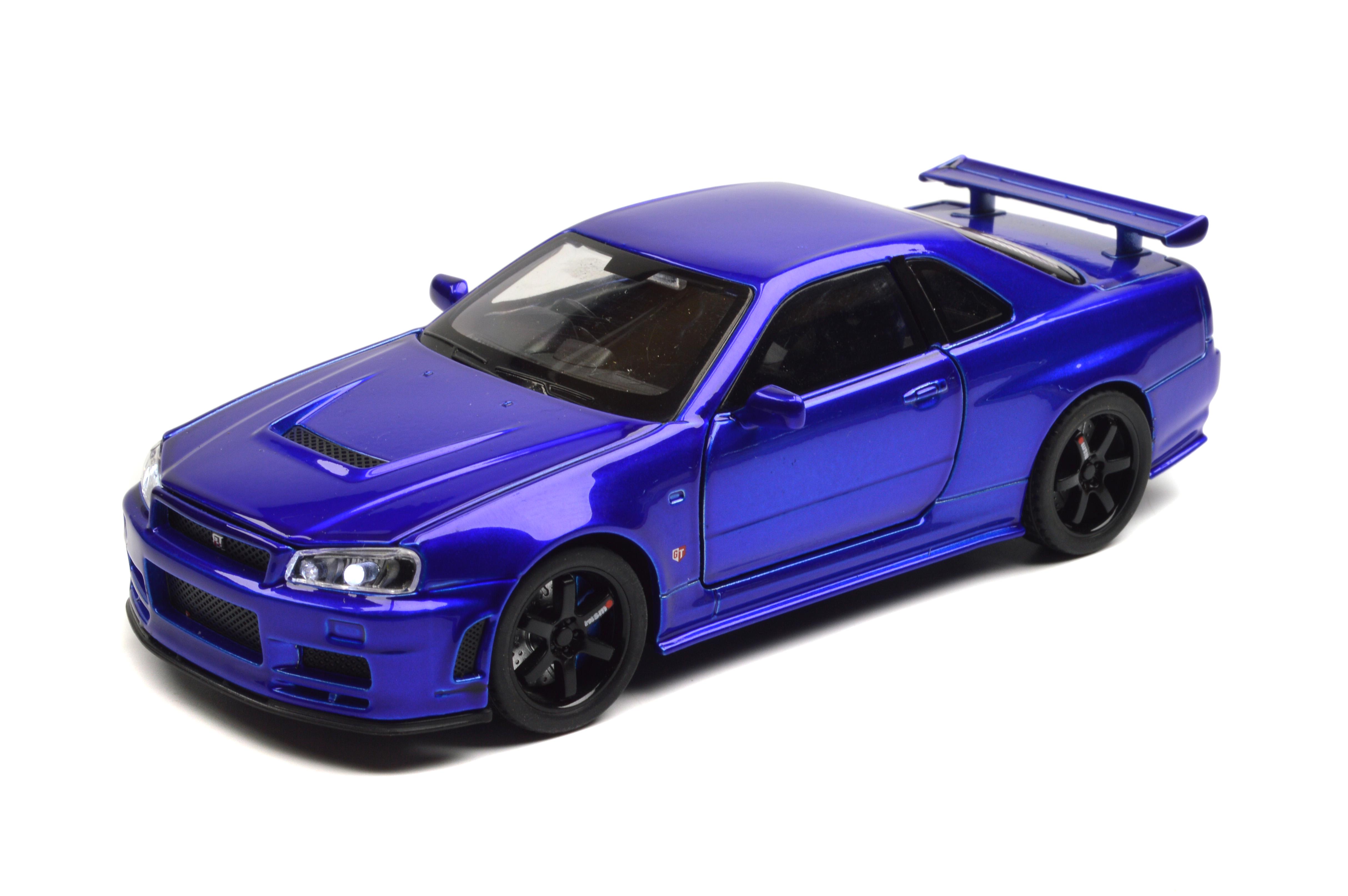 Модель металева Nissan Skyline GT-R R34 (13306B)