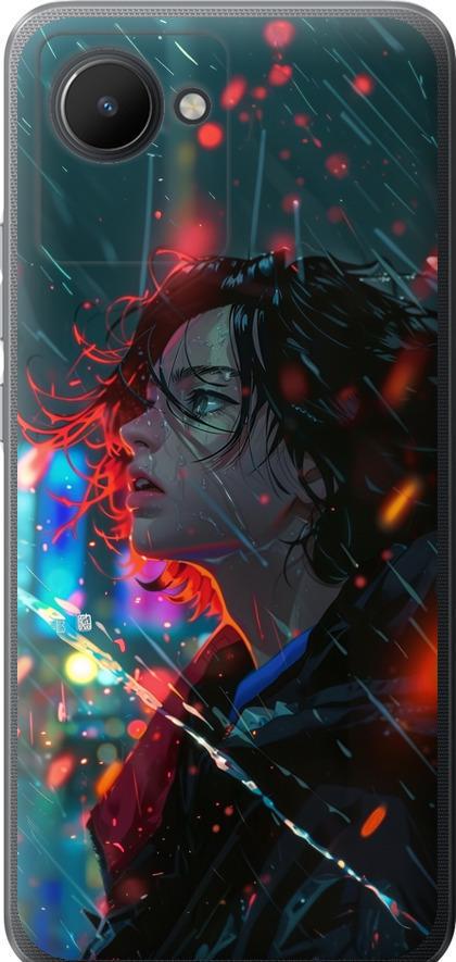 Чехол на Realme C30 Ночные огни (6096u-2700-42517) Чехол на Realme C30 Ночные огни (6096u-2700-42517)