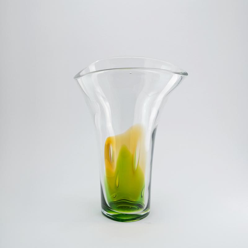 Ваза стеклянная Sakura Autumn 30 см