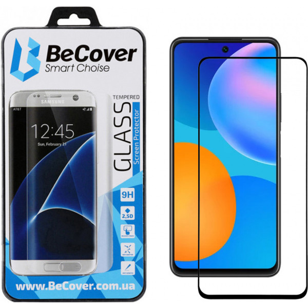 Захисне скло BeCover для Huawei P Smart 2021 Black (705381)