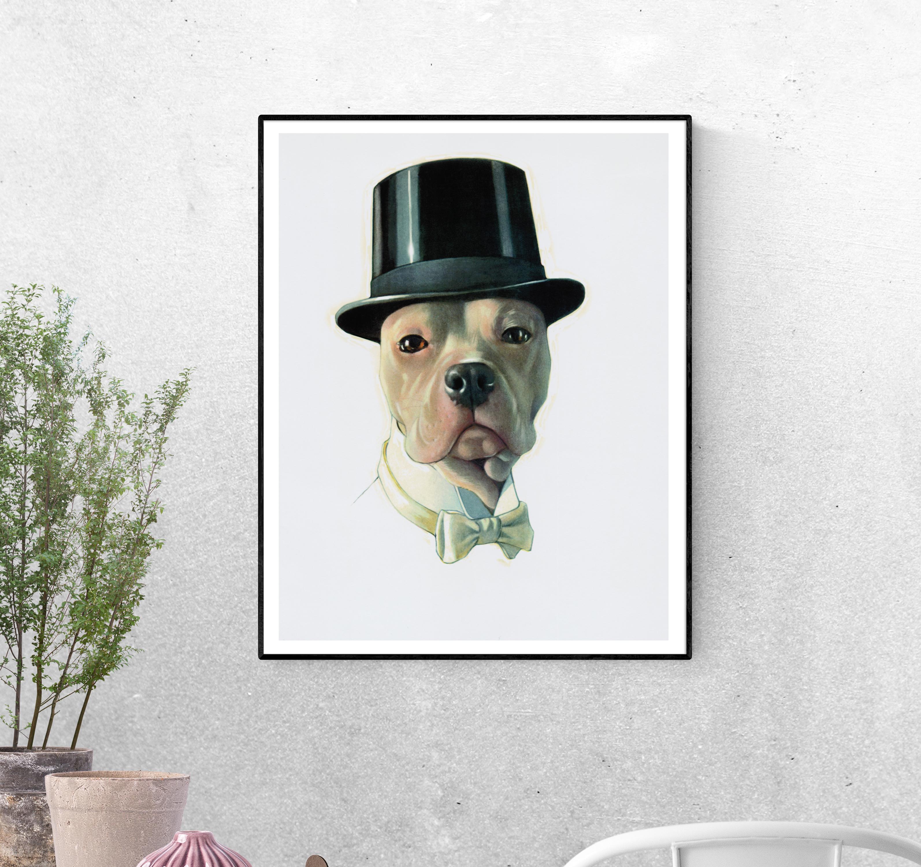 Постер Настоящий джентльмен формат А-0