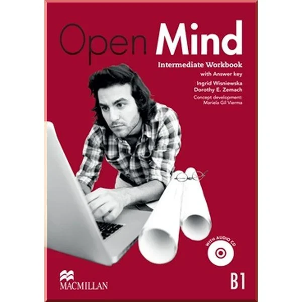 Робочий зошит Open Mind British English Intermediate Workbook with key and Audio-CD