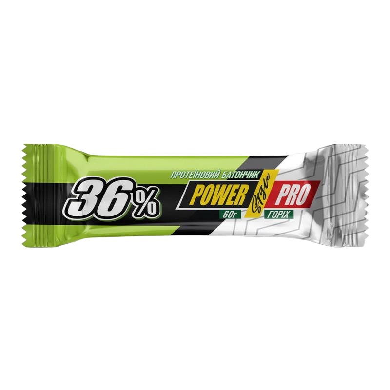 Протеїновий батончик Power Pro 36% 60 г Горіх (06020-01)