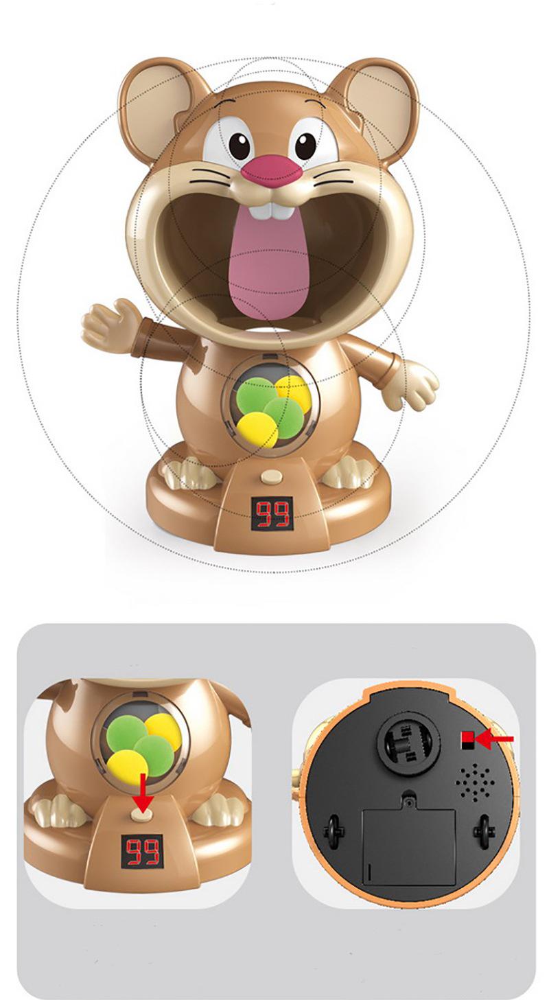 Інтерактивний повітряний тир-миша Acousto Optic Mouse з помповою - фото 7