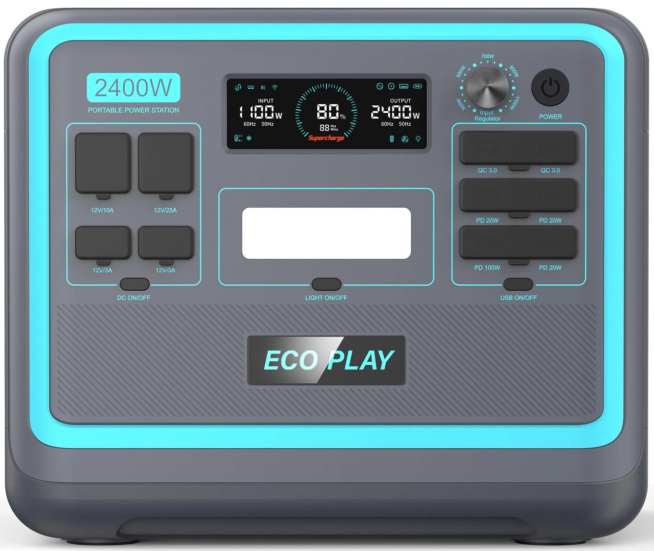 Зарядна станція EcoPlay ЕP2400 2048 Вт/г - фото 3