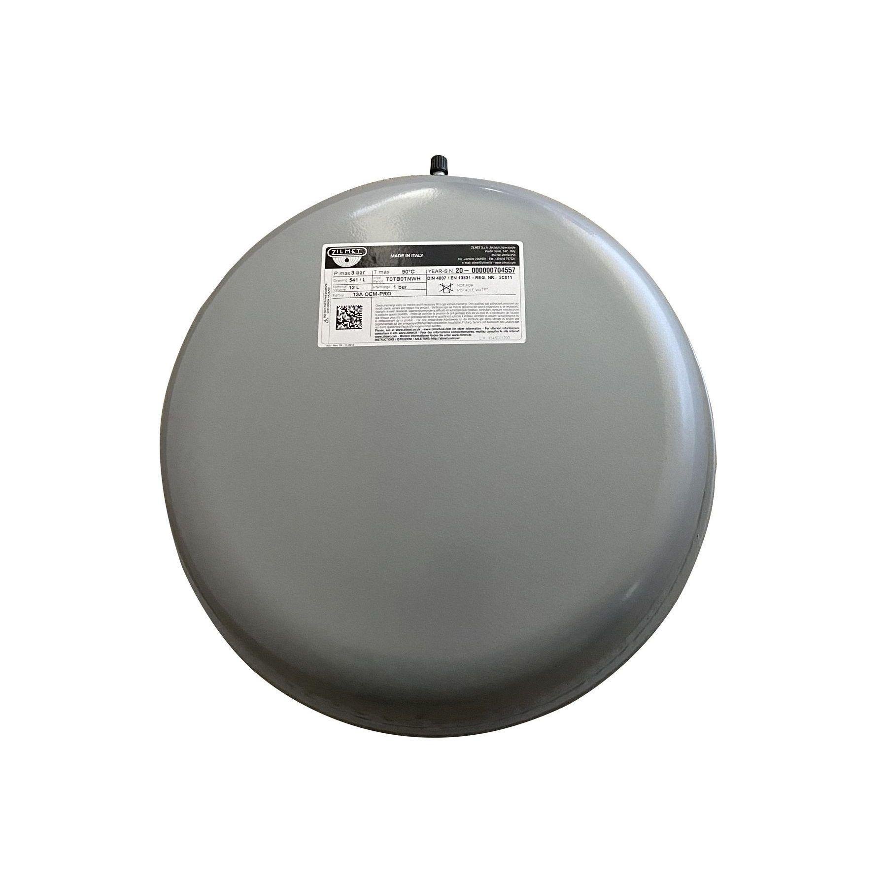 Бак Zilmet oem-pro для монтажа в котлы плоский 12 л 3bar (000001449)