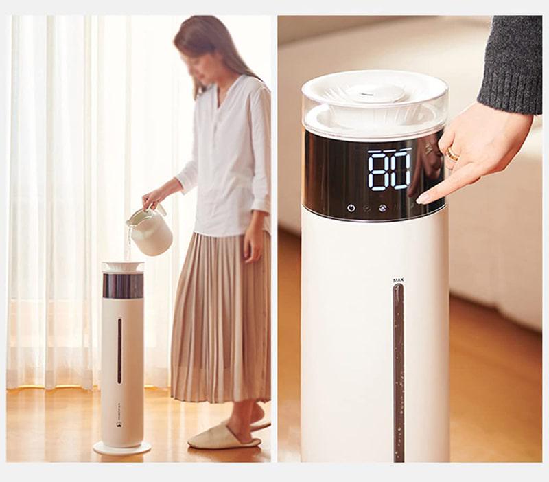 Увлажнитель воздуха ультразвуковой Zeus-101 10 л с ультрафиолетовой УФ-лампой и пультом ДУ (SC-HM5001B) - фото 14