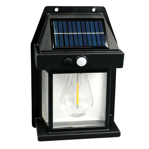 Ліхтар 888-30W Motion sensor Black (00000010726)