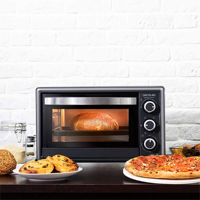 Электропечь CECOTEC Mini oven Bake&Toast 570 4Pizza (00-00047817) - фото 6