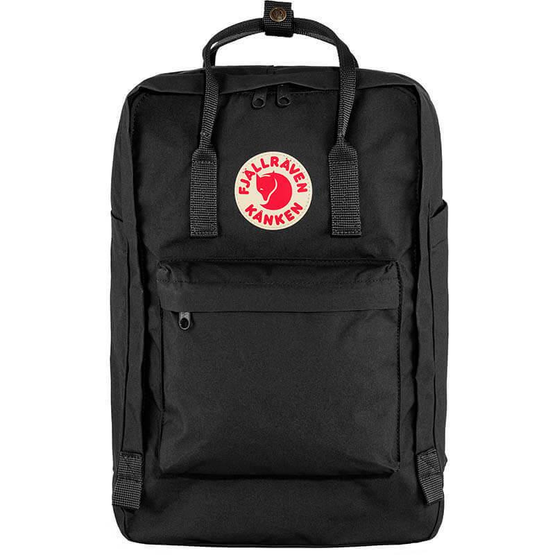 Городской рюкзак Fjallraven Kanken Laptop 17" 20 л Black (23525.550)