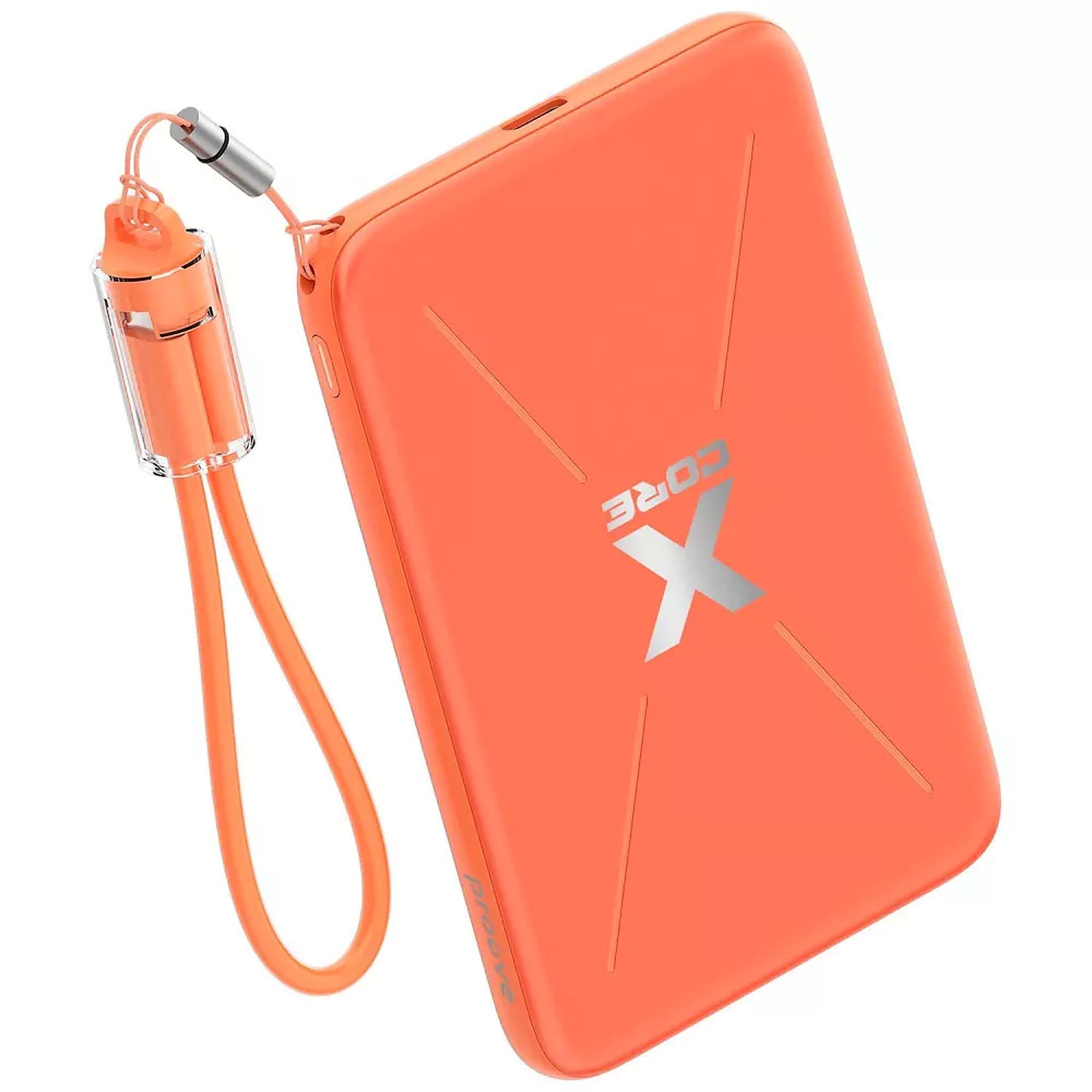 Павербанк з бездротовою зарядкою Proove X-Core 20W 5000 mAh зі швидкою зарядкою Помаранчевий (PNXC20010018)