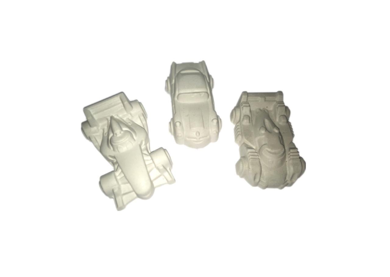 Фігурки для розмальовки 3D PandClub Машини перегонові машини 3 шт. (RN100)